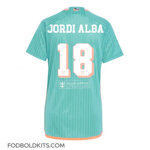 Inter Miami Jordi Alba #18 Tredjetrøje Dame 2024-25 Kortærmet